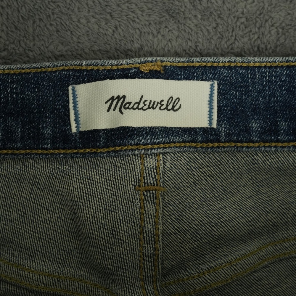 Madewell The Pencil Jean Womens 29(31x29.5) Blue High Rise Slim Straight - Picture 6 of 16
